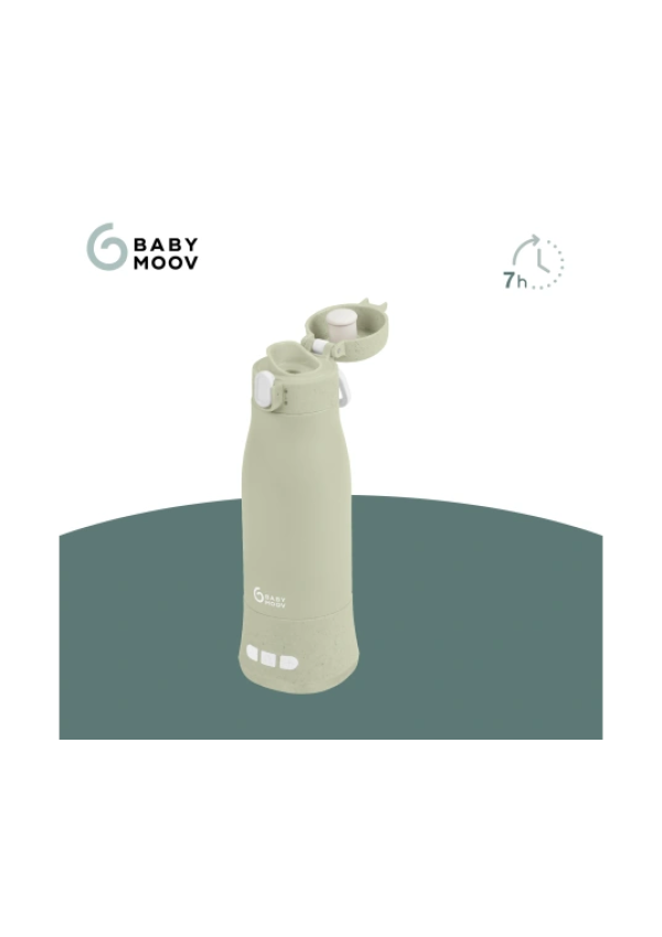 Babymoov Термос-підігрівач для суміші Moov & Feed (бездротовий) зелений