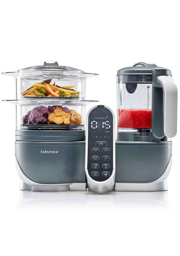 Babymoov Блендер-пароварка Nutribaby+ grey
