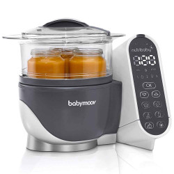 Babymoov Блендер-пароварка Nutribaby+ grey