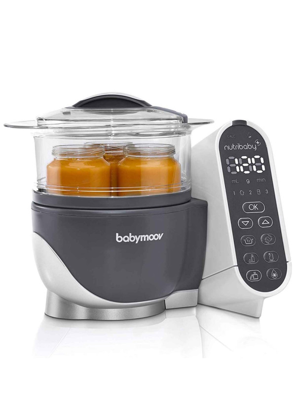 Babymoov Блендер-пароварка Nutribaby+ grey