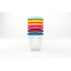 Babymoov Набір контейнерів для їжі Babybols - 250ml (x6)