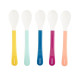 Набір 5 дитячих ложок Multicolor (2-й етап годування) Babymoov