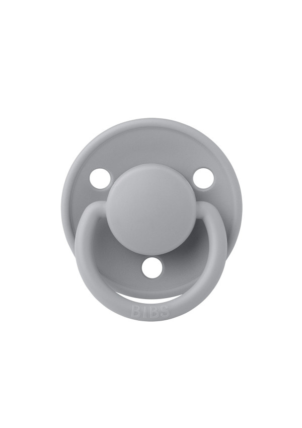 Соска пустушка BIBS De Lux Latex Round (кругла) – Cloud