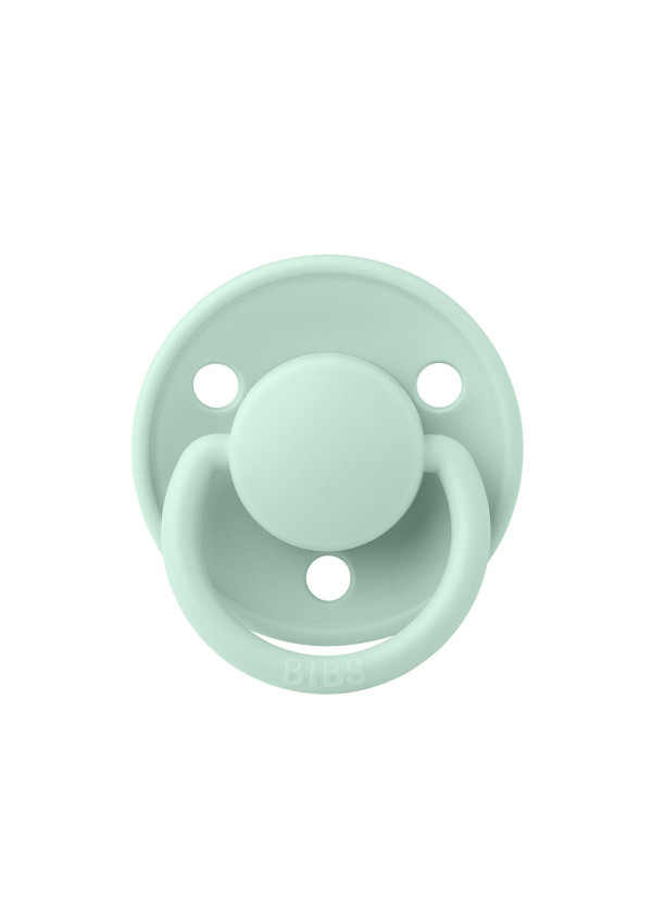 Соска пустушка BIBS De Lux Latex Round (кругла) – Nordic Mint