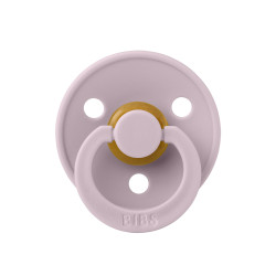 Соска пустушка BIBS Colour Latex Round (кругла) – Dusky Lilac