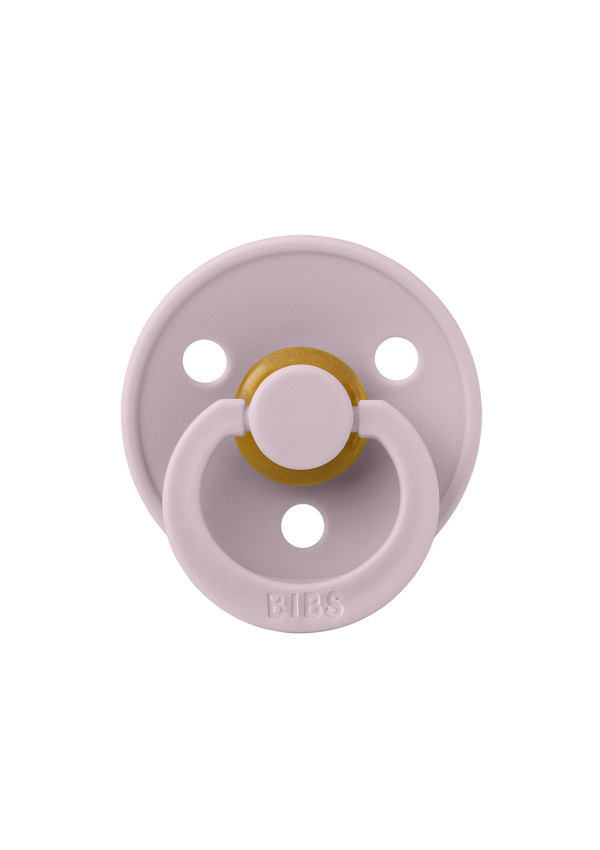 Соска пустушка BIBS Colour Latex Round (кругла) – Dusky Lilac