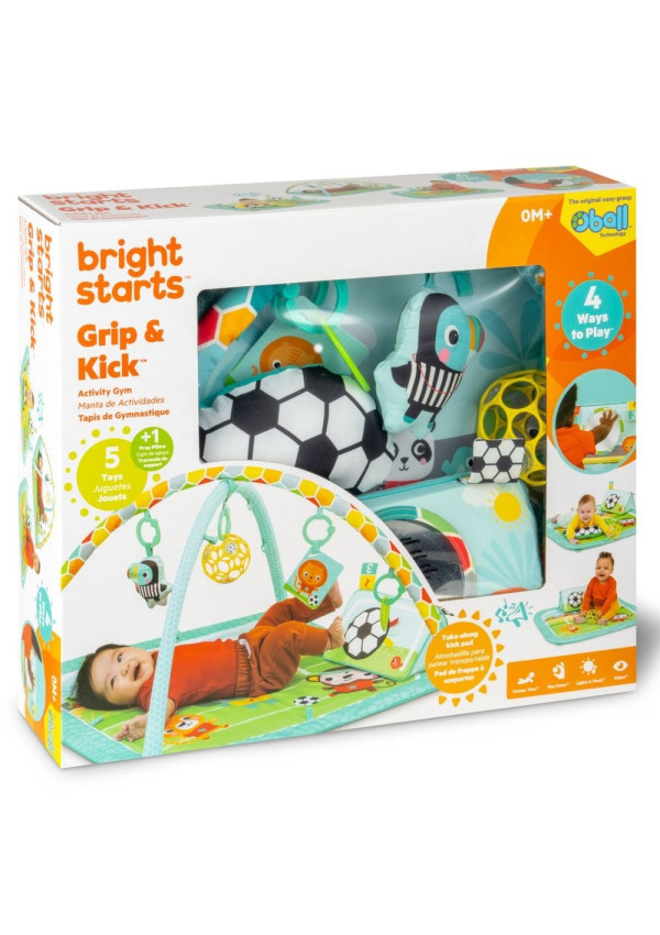Bright Starts Килимок розвиваючий Grip & Kick Oball