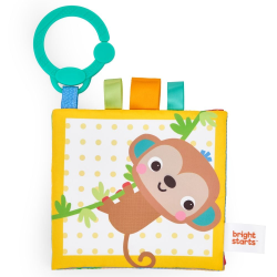 Bright Starts Розвиваюча м'яка книжка "Safari Buddies"