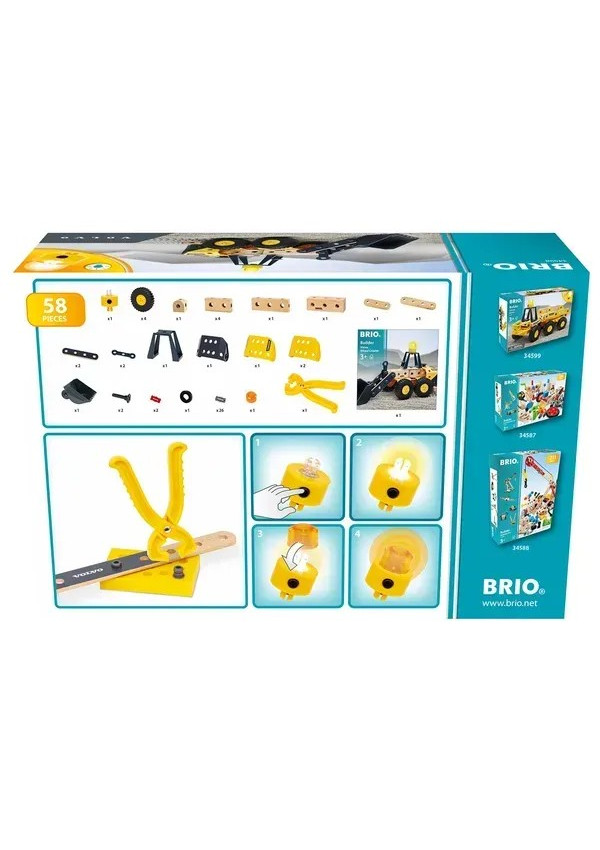 Конструктор BRIO Builder Навантажувач Volvo