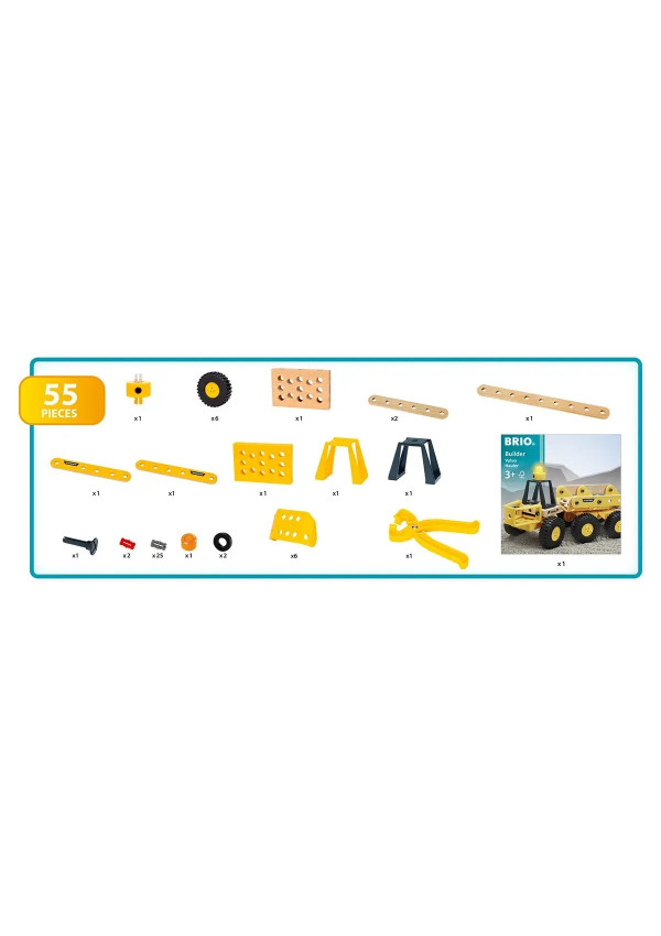 Конструктор BRIO Builder Тягач Volvo