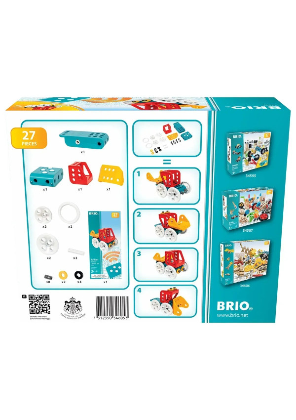 Конструктор BRIO Builder на радіокеруванні 27 ел.