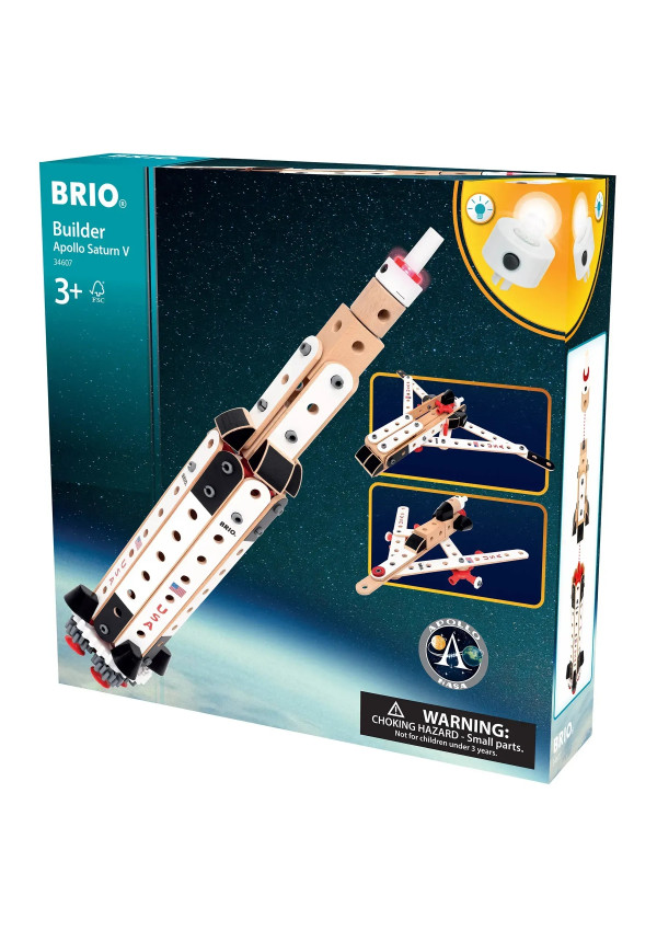 Конструктор BRIO Builder Apollo Saturn V 91 ел.