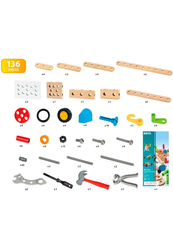 Конструктор BRIO Builder 136 ел. 