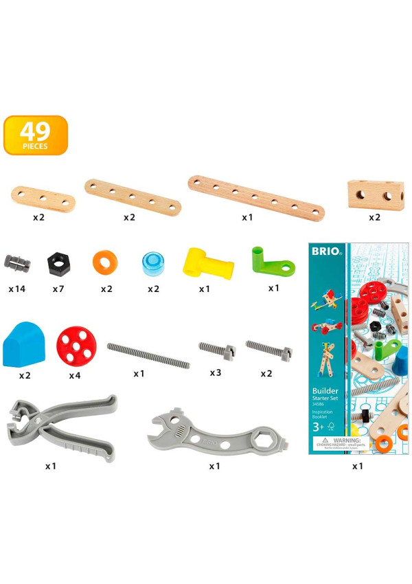 Конструктор BRIO Builder 49 ел.
