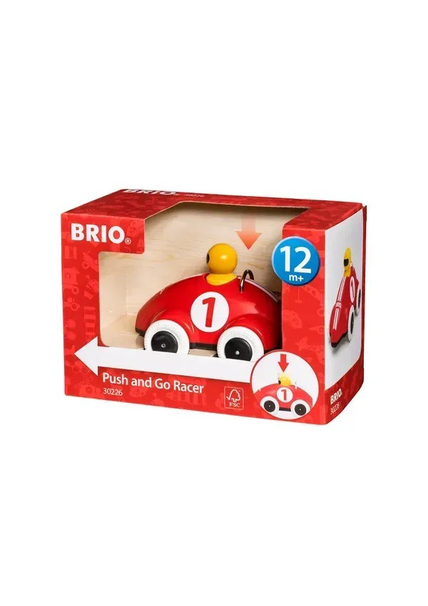 Гоночна машина BRIO Push & Go