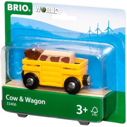 Вагон BRIO з коровою