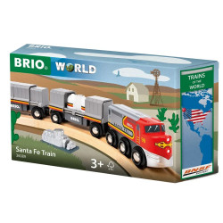Поїзд для залізниці BRIO Santa Fe