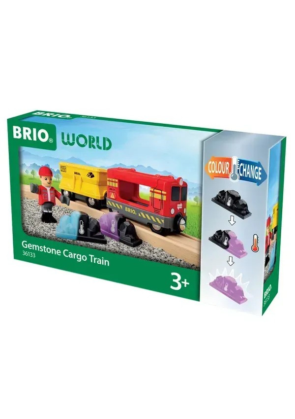 Вантажний потяг BRIO з дорогоцінним камінням