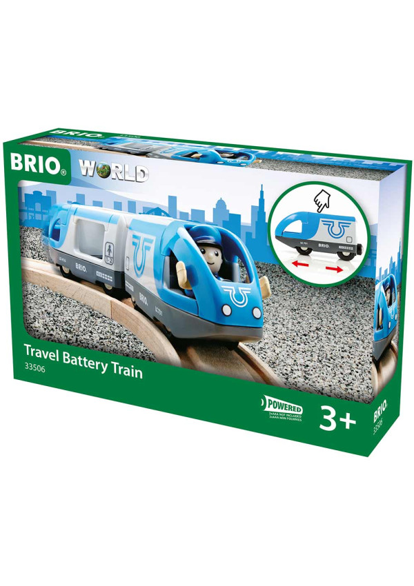 Пасажирський поїзд BRIO на батарейках