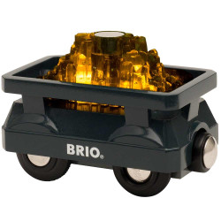 Вагон BRIO із золотом та світлом