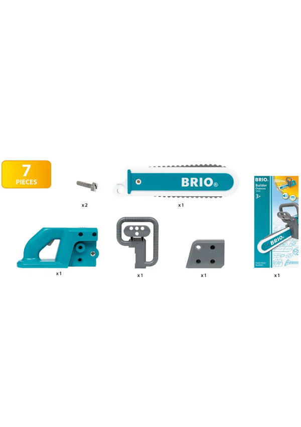 Дитяча бензопила на батарейках BRIO Builder (34602)