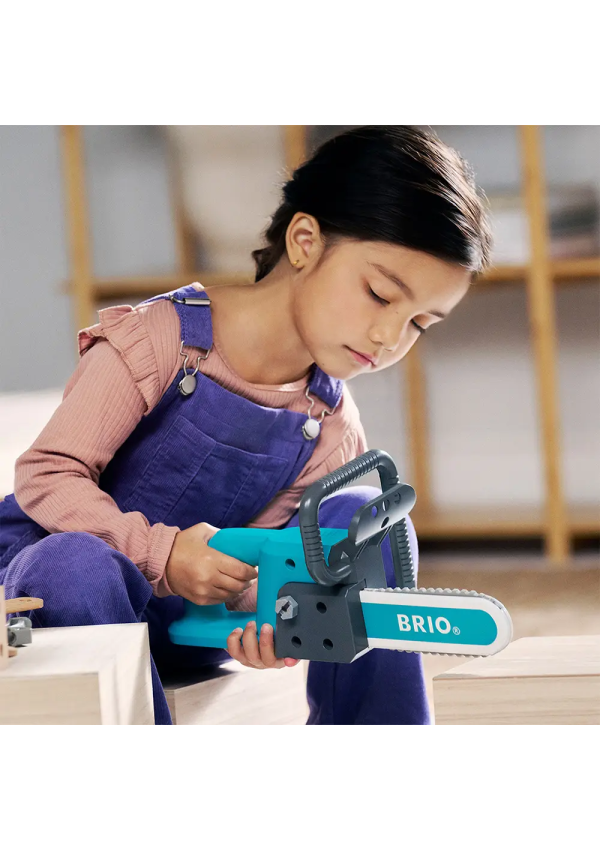 Дитяча бензопила на батарейках BRIO Builder (34602)