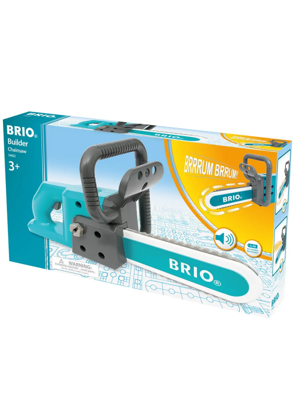 Дитяча бензопила на батарейках BRIO Builder (34602)