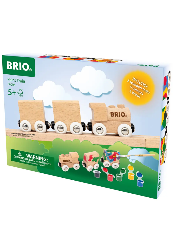 Набір BRIO Розфарбуй поїзд сам (36006)