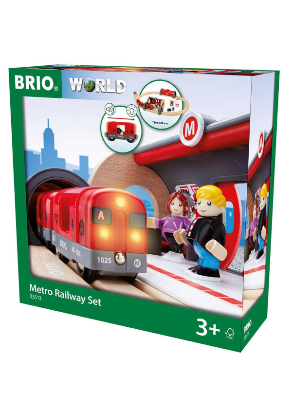 Дитяча залізниця BRIO Метро