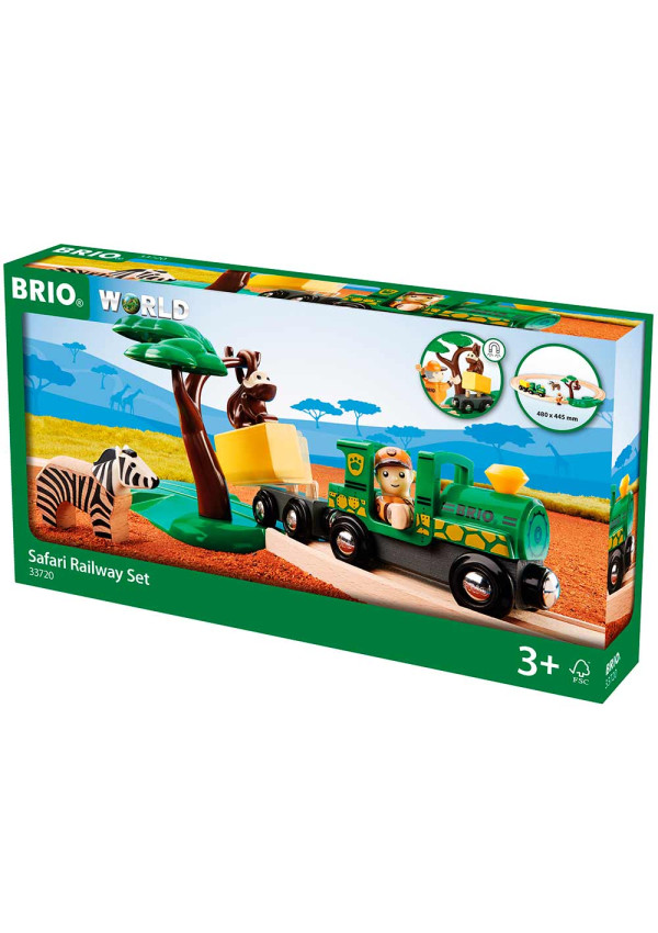 Дитяча залізниця BRIO Сафарі