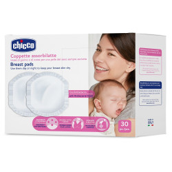 Chicco Накладки для грудей абсорбуючі, 30 шт.