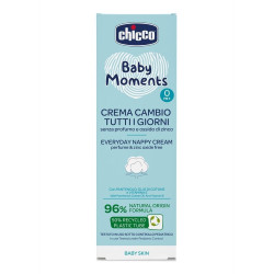 Chicco Крем захисний під підгузок з пантенолом Baby Moments 100 мл