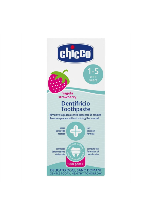 Chicco Зубна паста "Полуниця" (з фтором), 50 мл
