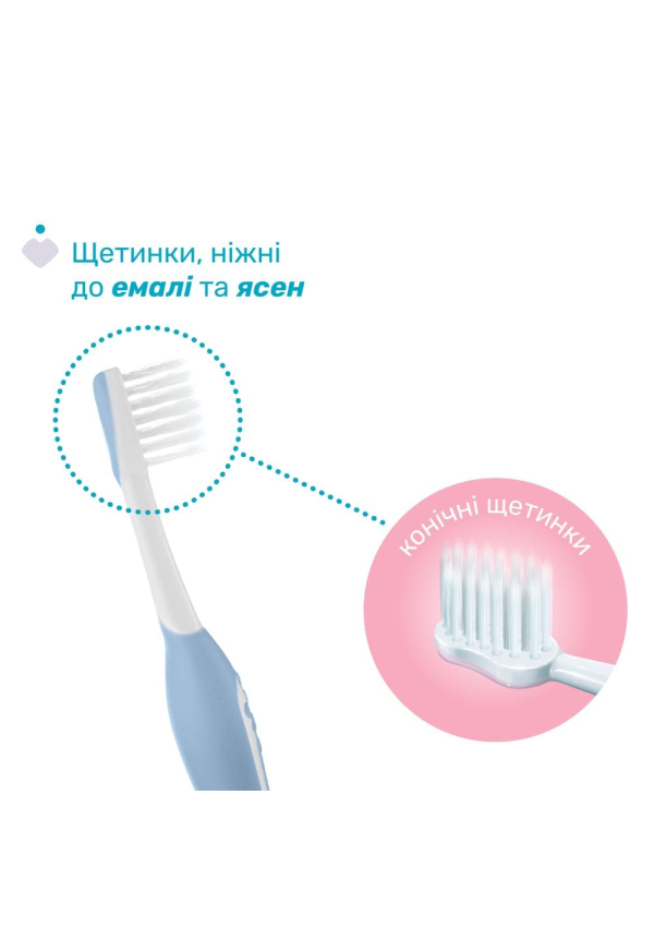 Chicco Дорожній набір від 6 міс.: щітка зубна + паста (хлопчик)