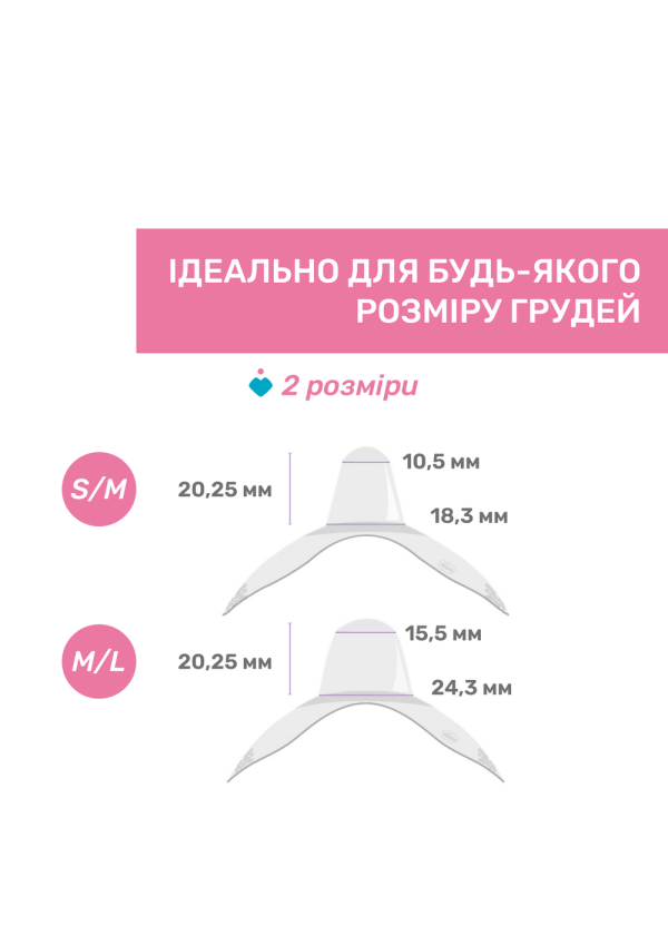 Chicco Накладка для годування, розмір S-M