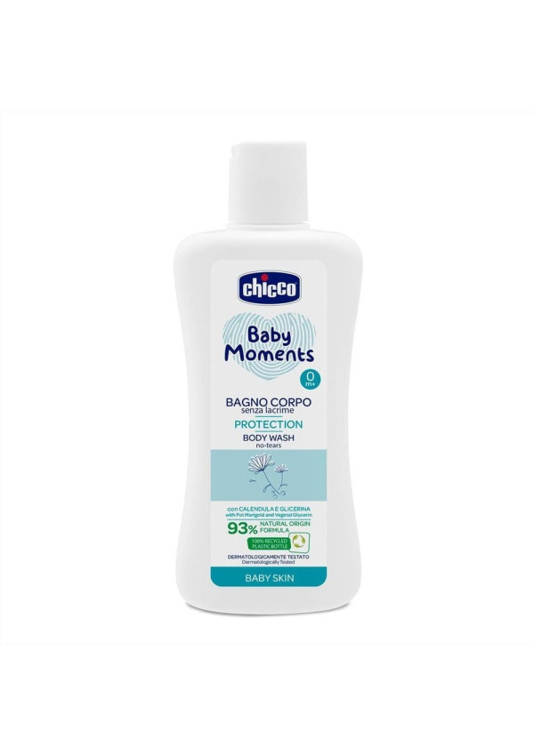 Chicco Гель для купання Baby Moments "Без Сліз" з екстрактом календули 200 мл