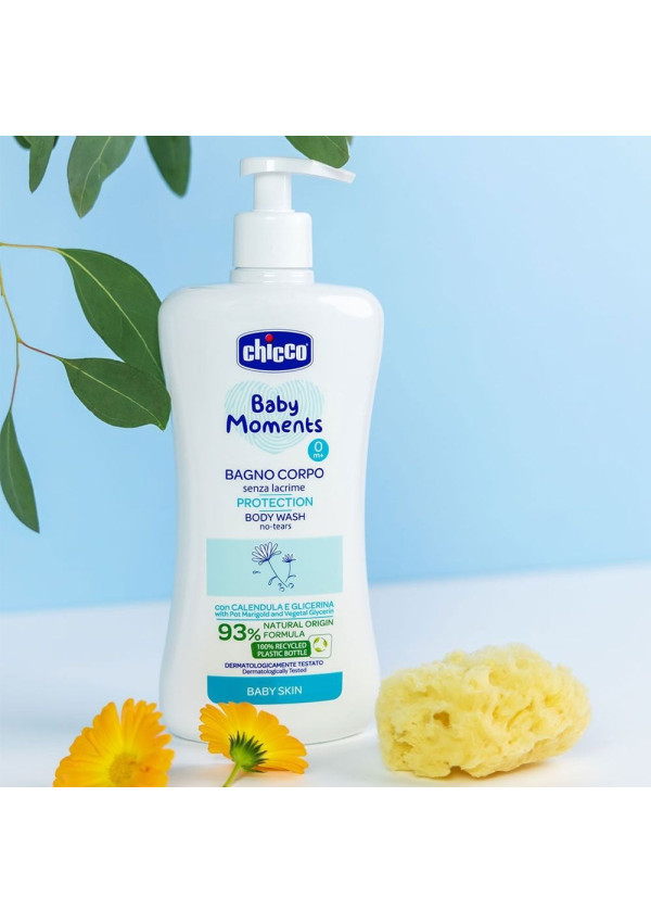 Chicco Гель для купання Baby Moments "Без Сліз" з екстрактом календули 500 мл