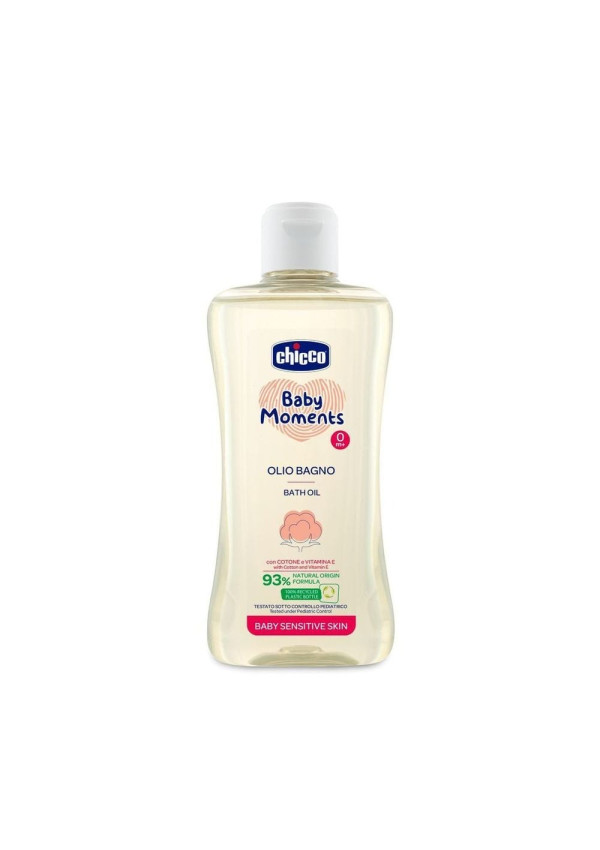 Chicco Олія для ванни Baby Moments для чутливої шкіри 200 мл