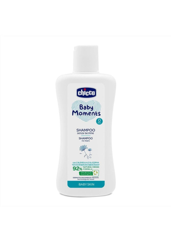 Chicco Шампунь Baby Moments "Без Сліз" з екстрактом календули 200мл
