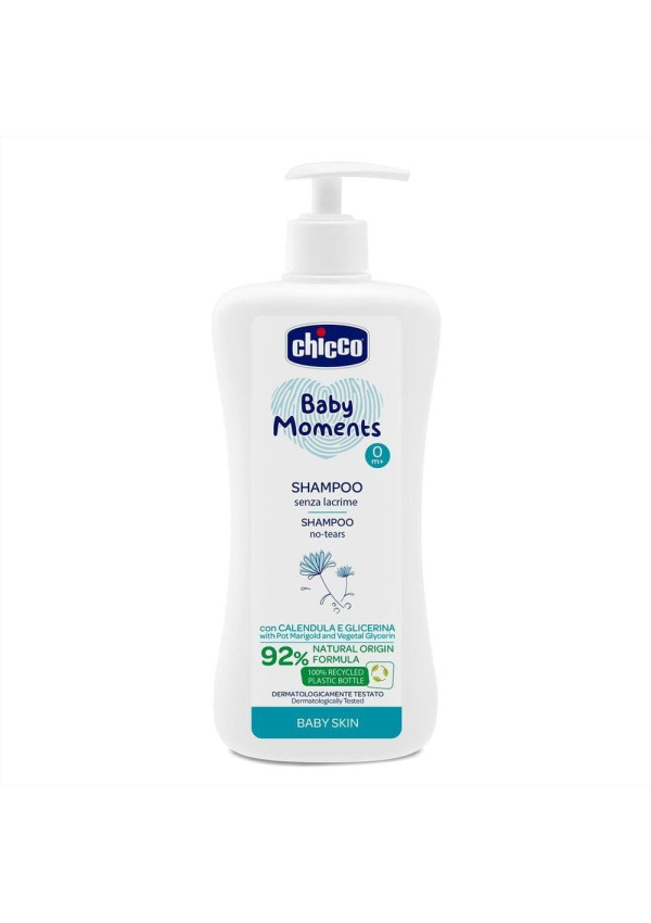 Chicco Шампунь Baby Moments "Без Сліз" з екстрактом календули 500 мл