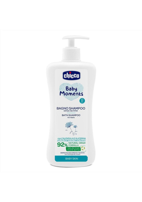 Chicco Шампунь для тіла та волосся Baby Moments "Без Сліз" з екстрактом календули 500 мл
