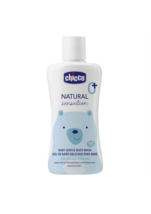 Chicco Ніжний гель для купання "Без Сліз" Natural Sensation 200 мл