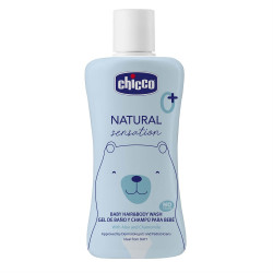 Chicco Гель-шампунь для тіла та волосся з алое та ромашкою Natural Sensation "Без сліз" 200 мл