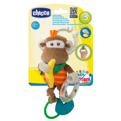 Chicco Іграшка-брязкальце "Мавпа"