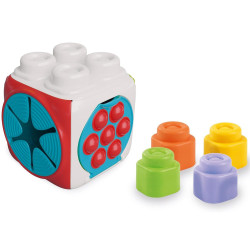 Clementoni Іграшка розвиваюча "Sensory Cube", серія "Soft Clemmy"