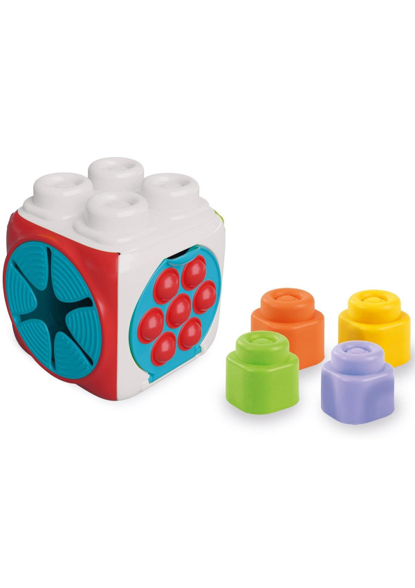Clementoni Іграшка розвиваюча "Sensory Cube", серія "Soft Clemmy"