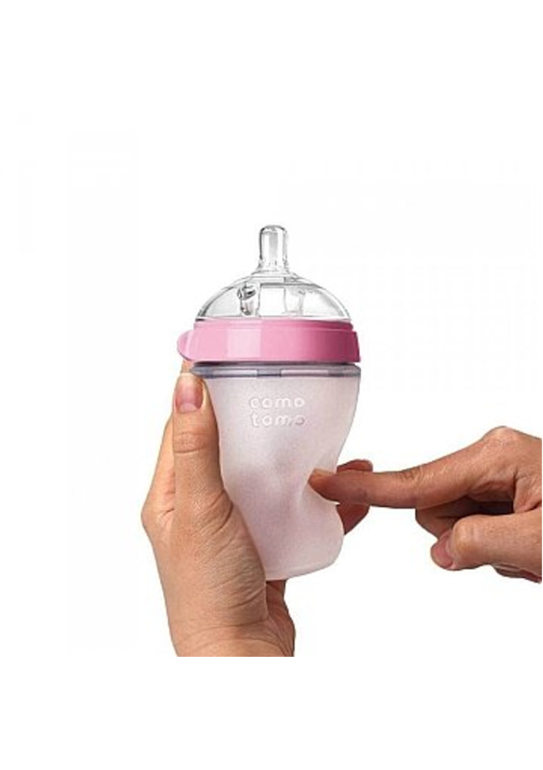Антиколікова пляшка 150мл (Pink) Comotomo