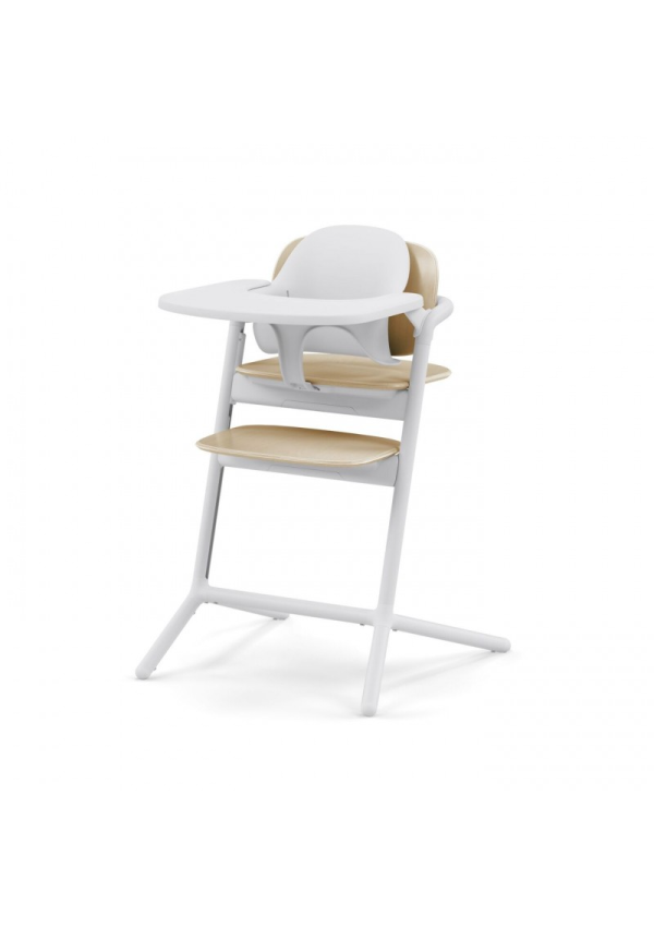 Cybex Lemo sand white стільчик для годування 3 в 1