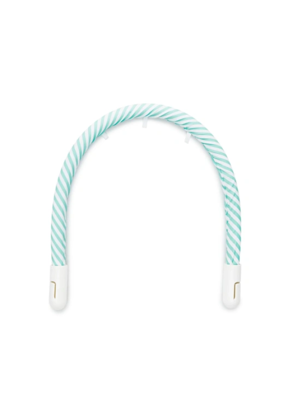 Dockatot ДУГА ДЛЯ ІГРАШОК - Aqua/White Stripe SLEEPYHEAD*