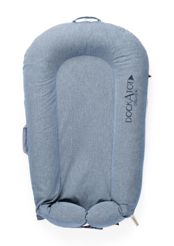КОКОН Dockatot DELUXE+ (0-8M) INDIGO CHAMBRAY